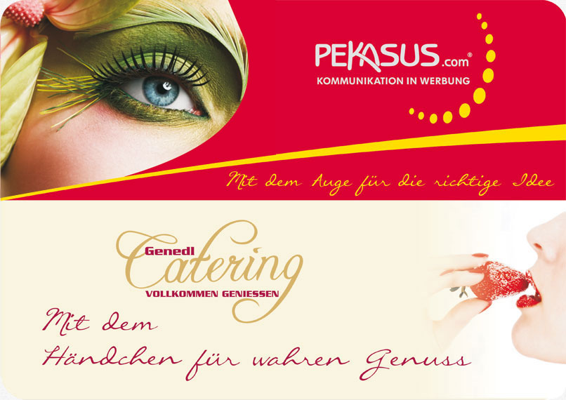 Pekasus.com - Werbestudio Wurzen, Genedl Catering